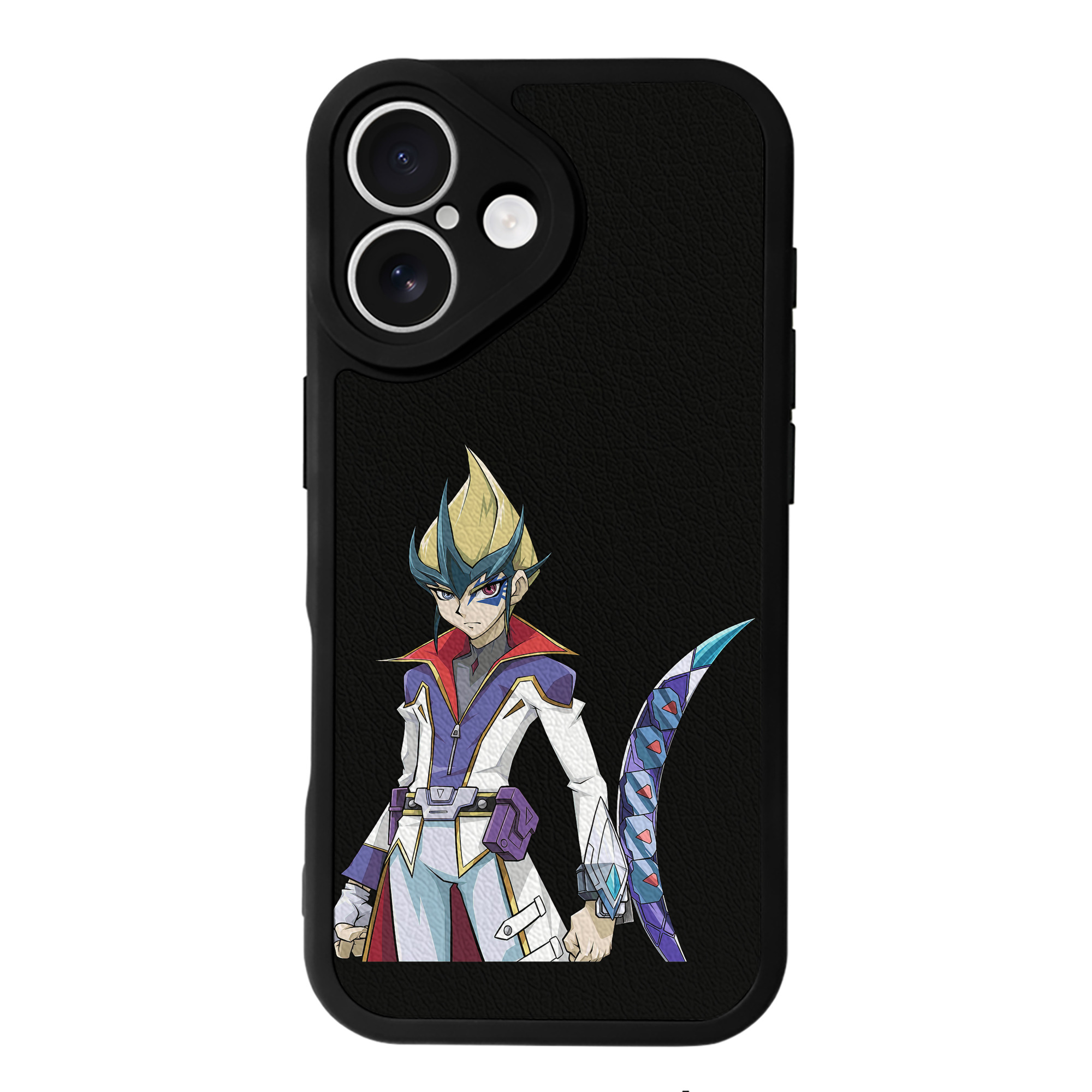 遊☆戯☆王 Yu-Gi-Oh! 【iPhone 16シリーズ対応】シリコンスマホケース（レザー調） 材質：シリコン
